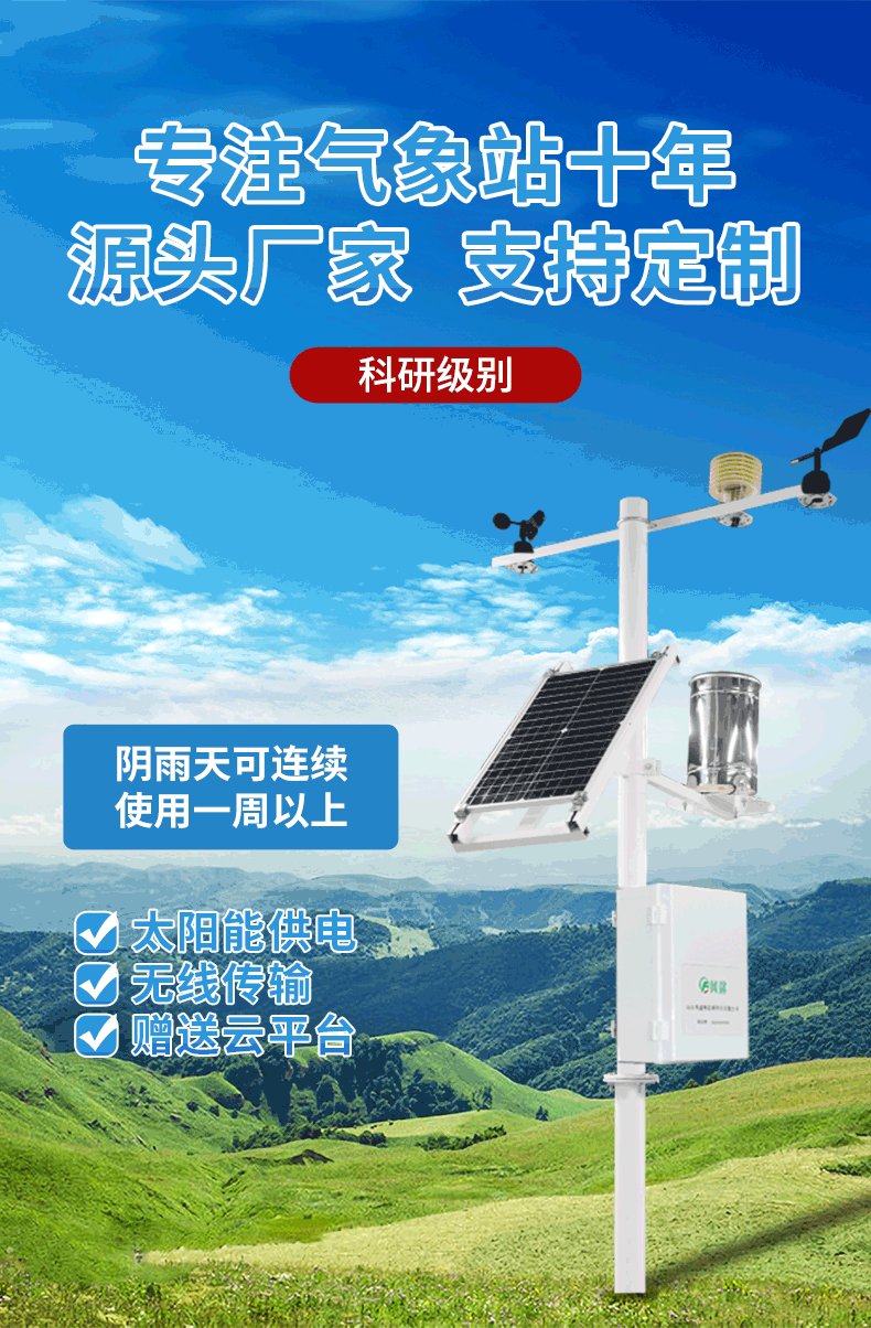 風(fēng)途科技，致力于氣象站的ISO9001認(rèn)證企業(yè)